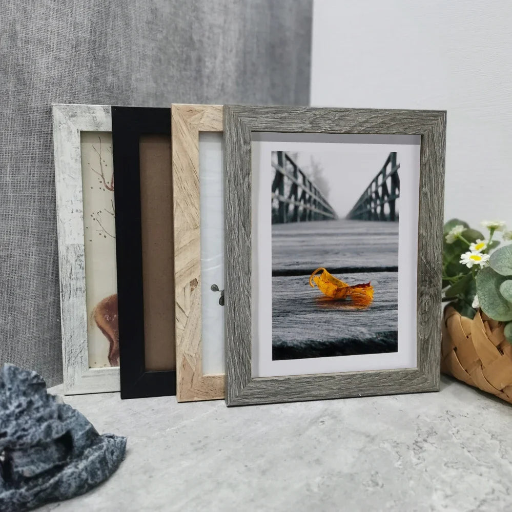 Retro wooden photo frame,10x15 15x20 20x25 a4 picture frame stand for pictures decor commemorative gift desktop