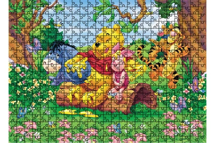108/200/300/500/1000 pieces disney winnie the pood jigsaw puzzles for adults toys gifts wooden high-quality floor