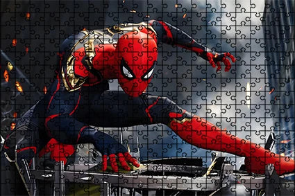 108/200/300/500/1000pcs spider man puzzles gifts wooden high-quality floor puzzle - 300pieces-c