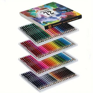 48/72/120/180 brutfuner oil color pencils pencil set watercolor drawing colored wood colour coloured pencils - 72