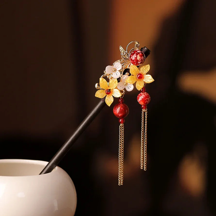 retro-flower-hair-forks-long-tassels-wooden-hair-sticks-pearls-bead-step-shake-chinese-wedding-bridal-hairpins-clips-jewelry