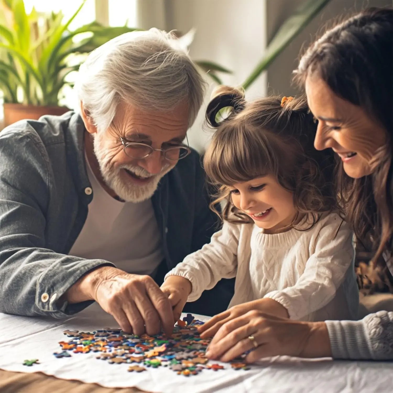 1000/500/300/120 piece wooden jigsaw puzzle of adult forest ice and fire landscape game family fun floor toy kid gift