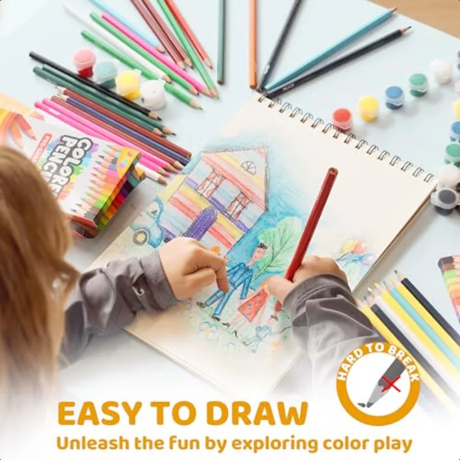 Joyin 432 count colored pencils bulk for 3+ 12 colors 36 packs presharpened coloring art plies school - united states