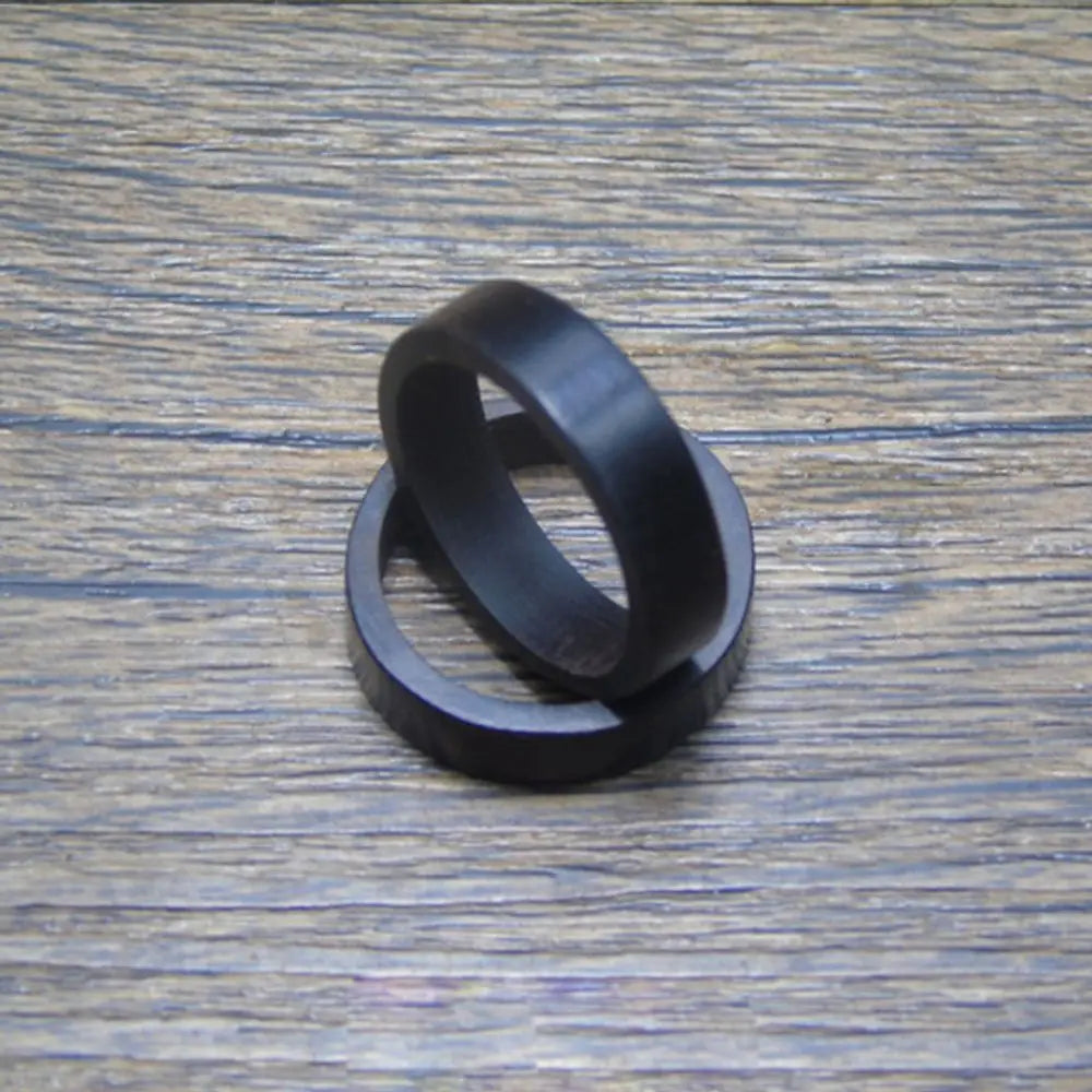 2025 trend sandalwood ebony natural wood rings pagan retro pull finger mens ring jewelry gift for women men - style