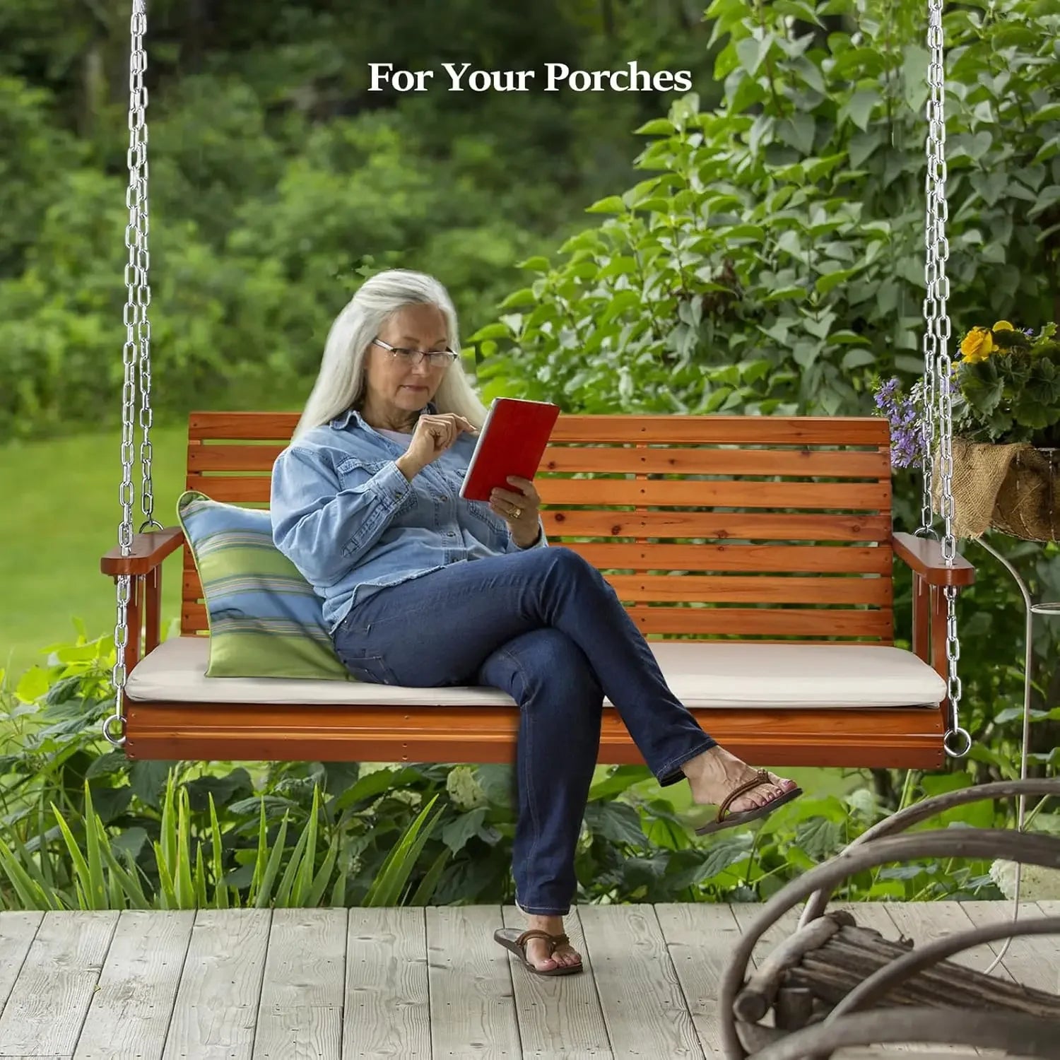 xmsj-heavy-duty-880-lbs-patio-wooden-porch-swing-outdoor-with-extra-cushion-farmhouse-hanging-bench-tree-swing