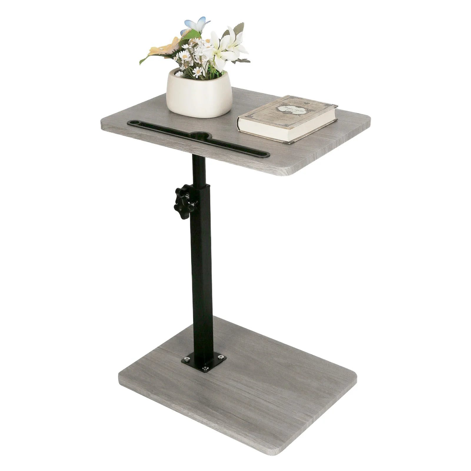 Laptop desk adjustable rolling cart overbed bedside table rotatable sofa tray home office medical bed food