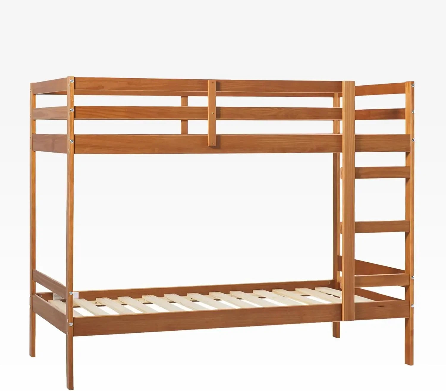 Modern twin-size children’s bed frame bedroom caramel - united states