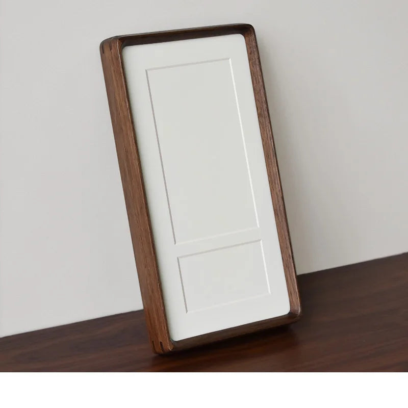 New stylish diy dual and triple grid photo frames creative solid wood tabletop display frame picture holder