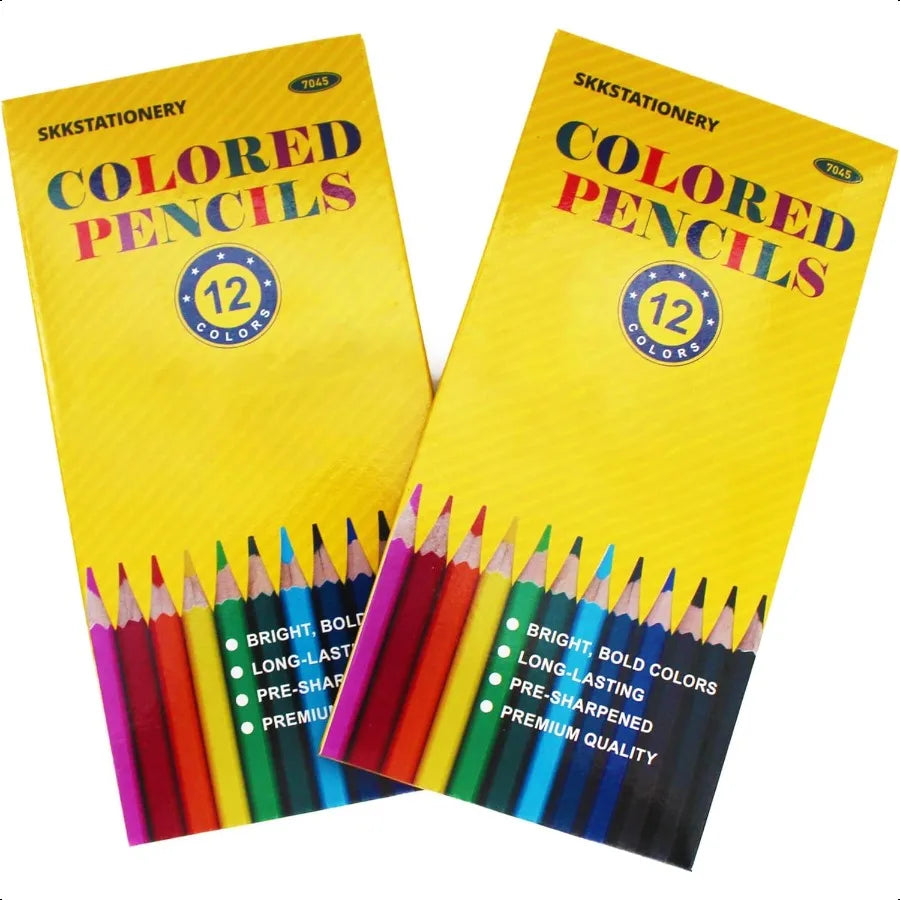 144pcs colored pencils presharpened coloring pencils for adults kids bulk back to school plies for teachers 12 colors