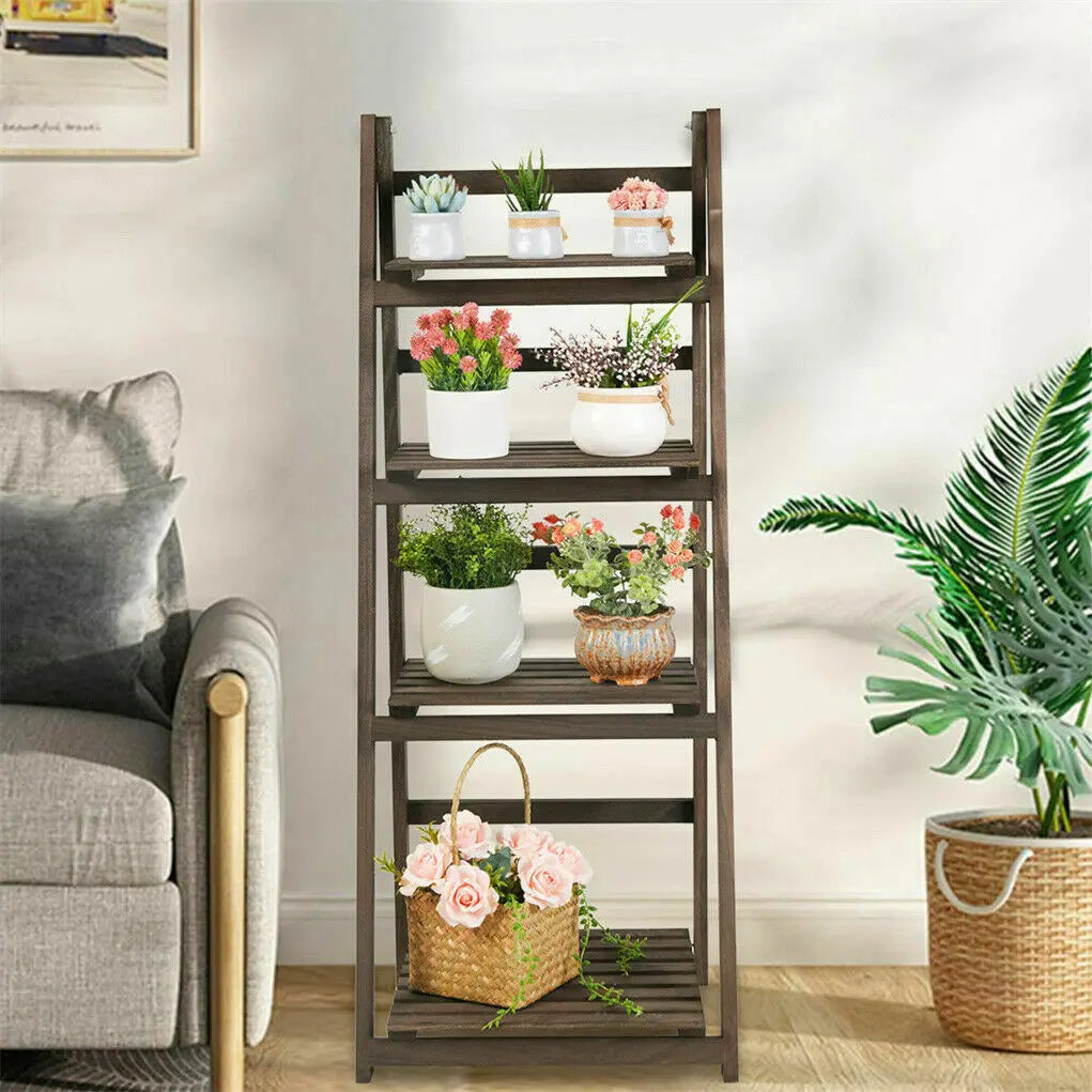 rustic-wood-plant-stand-43-foldable-4-shelf-indoor-outdoor-flower-pot-rack-for-garden-patio-home-decor