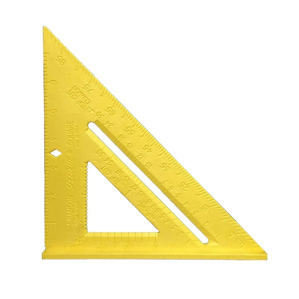 8 inch speed square rafter triangle tool composite durable lightweight easy read measurement protractor carpentry
