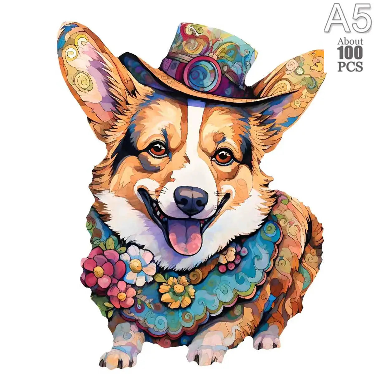 Lovely cat wood jigsaws creative games brain twister holiday gifts wooden animal puzzle kids adults high-quality diy