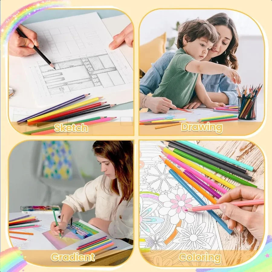 168 packs colored pencils bulk classroom for 12 assorted colors coloring pencil set plus 16 sharpeners presharp