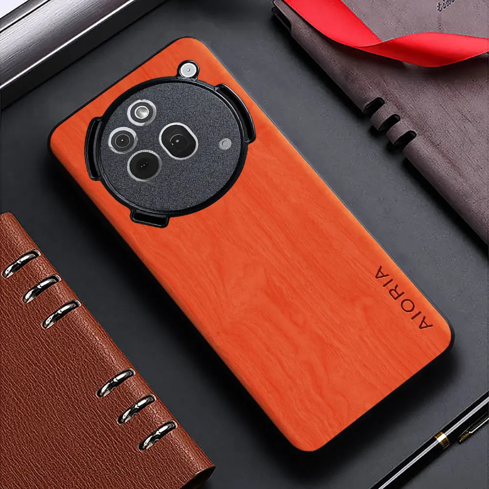 Case for nothing phone 3a pro 3 cmf 1 2 2a plus funda bamboo wood pattern leather cover nothing phone 3a pro case
