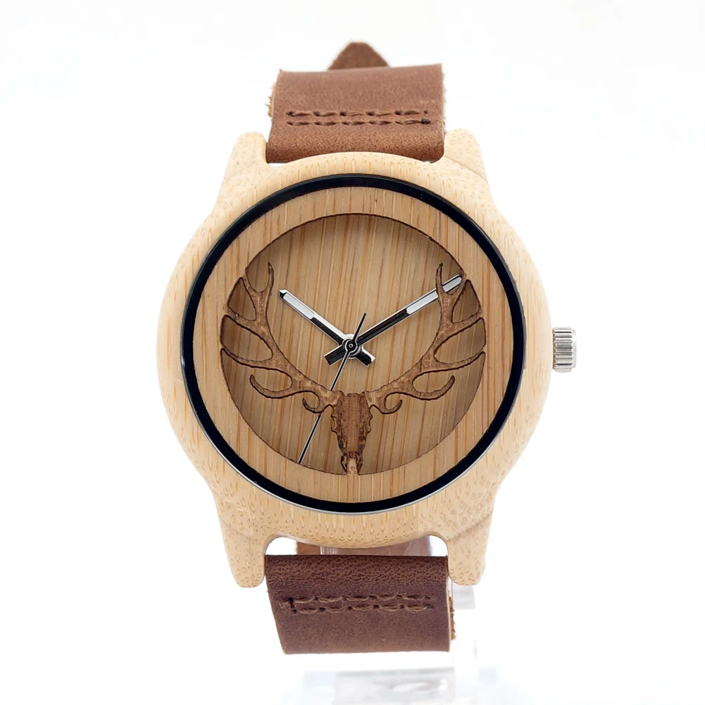 Bobo bird watch women relogio masculino quartz watches men bamboo wood couple wristwatches gifts items drop shipping