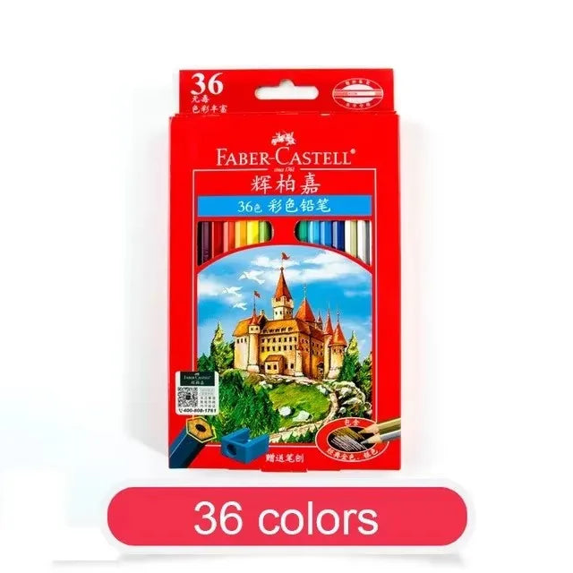 Faber-castell colored pencils set 36/48/72 colors oily professional hand-painted sketch painting art supplies