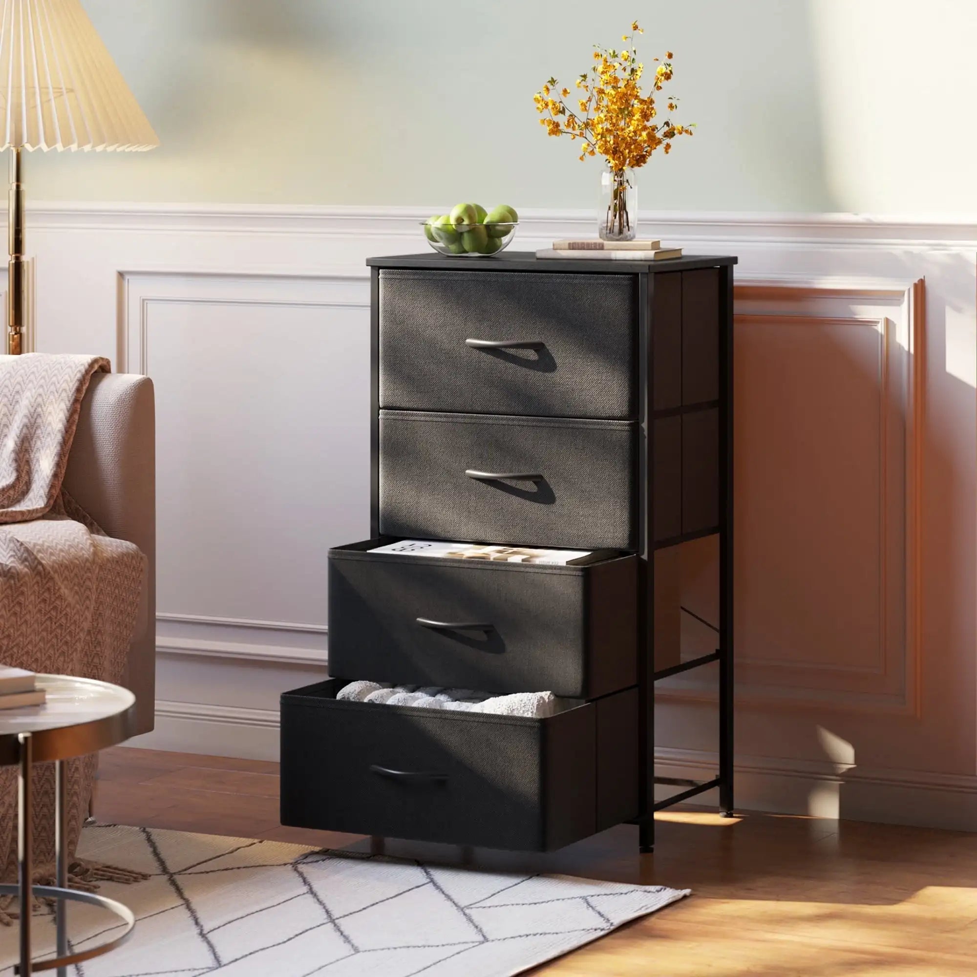 dresser-for-bedroom-with-4-storage-drawers-small-dresser-chest-of-drawers-fabric-dresser-with-sturdy-steel-frame-black