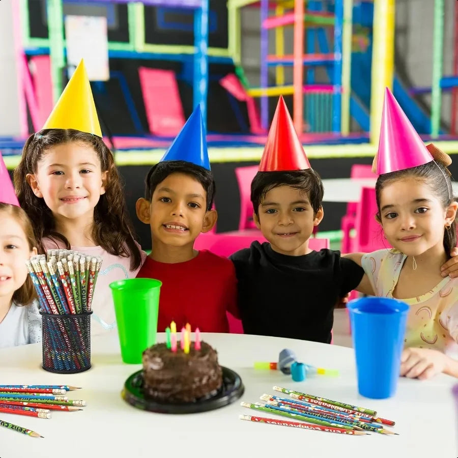 72 pcs feliz cumpleaos spanish happy birthday pencils for students bulk colorful wooden teachers classrooms reward