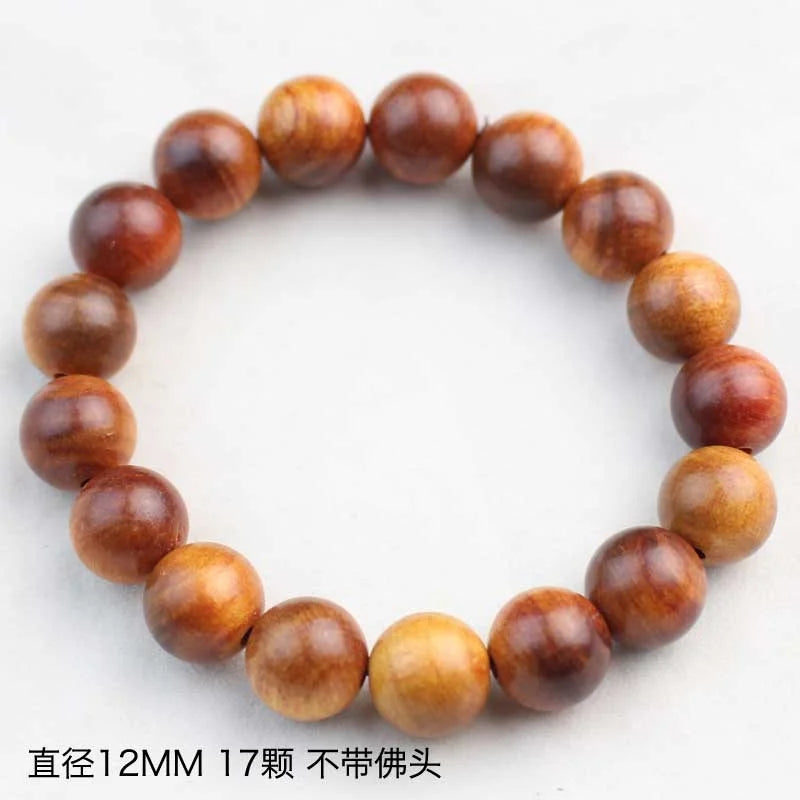 Indonesian blood dragon wood bracelet 2.0 log ice translucent 108 buddha beads couple jewelry gift amulet
