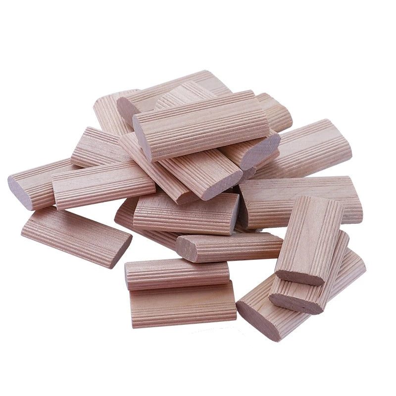 50 pieces of 6mm domino wooden dowel connectors beech wood plugs woodworking furniture splicing durable easy