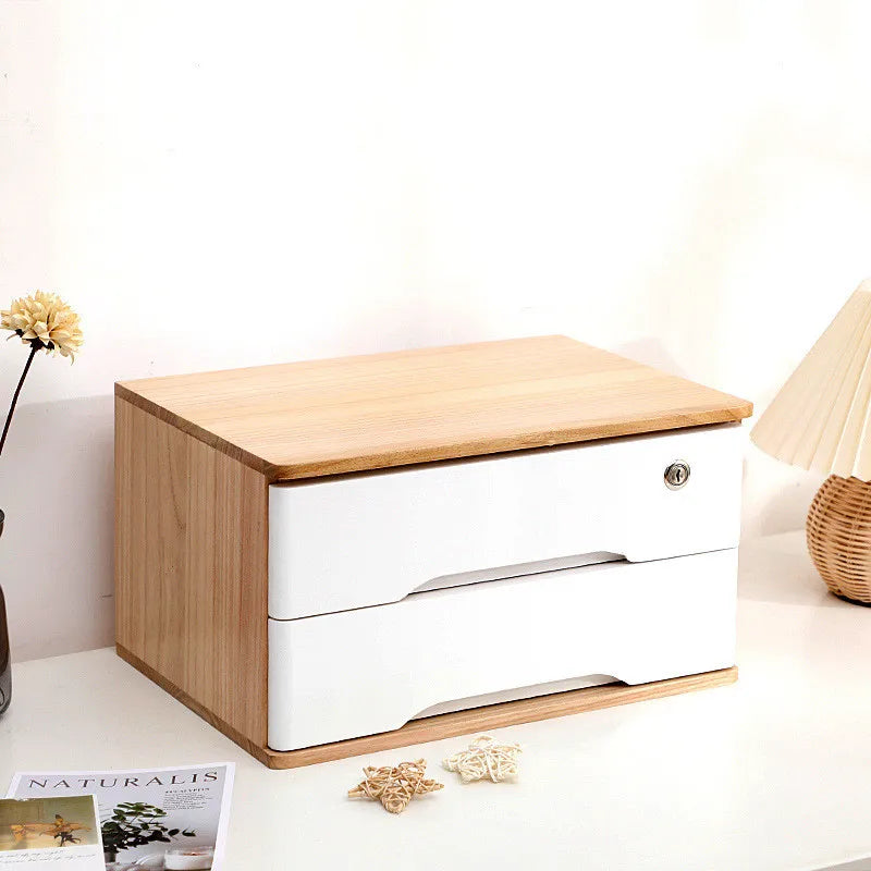 1-2-3-tier-desktop-storage-box-wooden-drawer-organizer-with-lockable-drawers-no-assembly-required