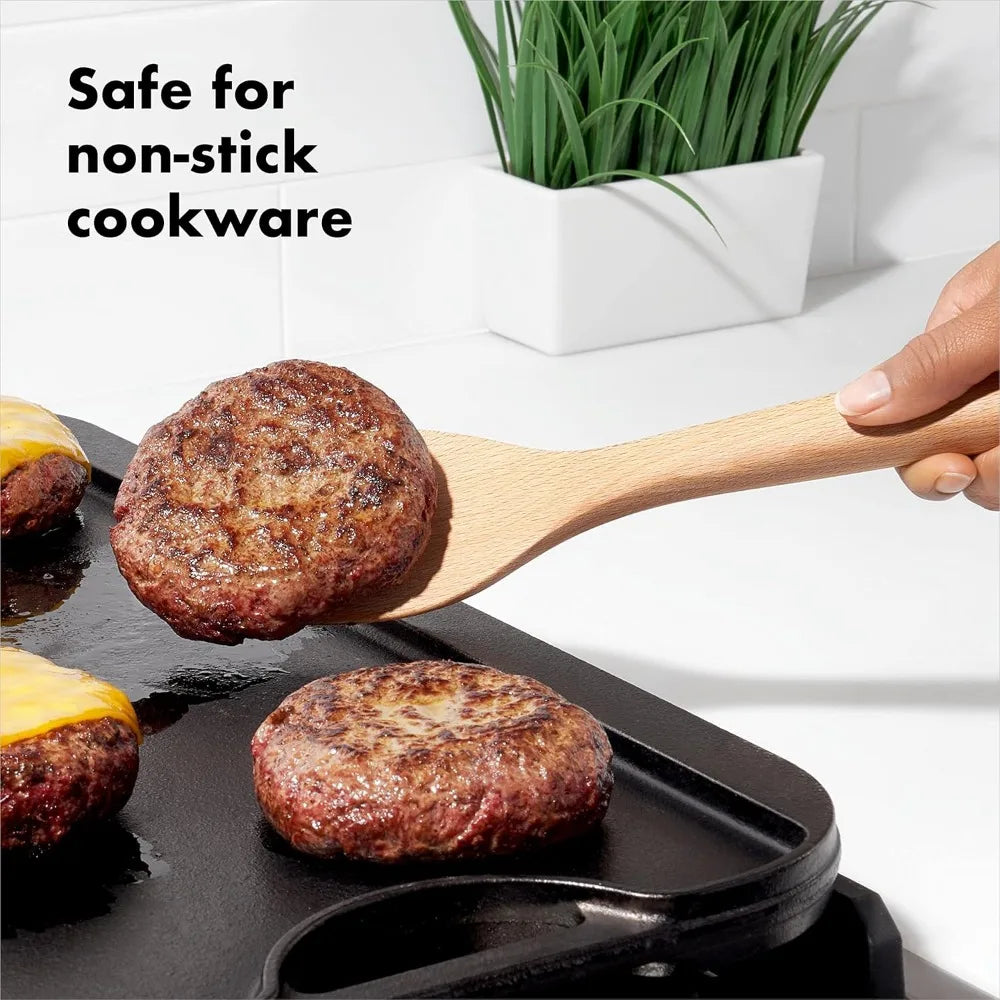 Good grips 3- piece wooden utensil set - united states / brown