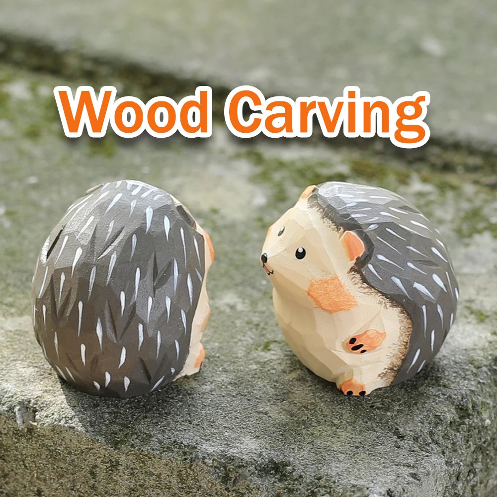 christmas-decoration-hedgehogs-figurines-handmade-wood-carving-hedgehogs-ornaments-small-animal-handcrafted-wooden-carving