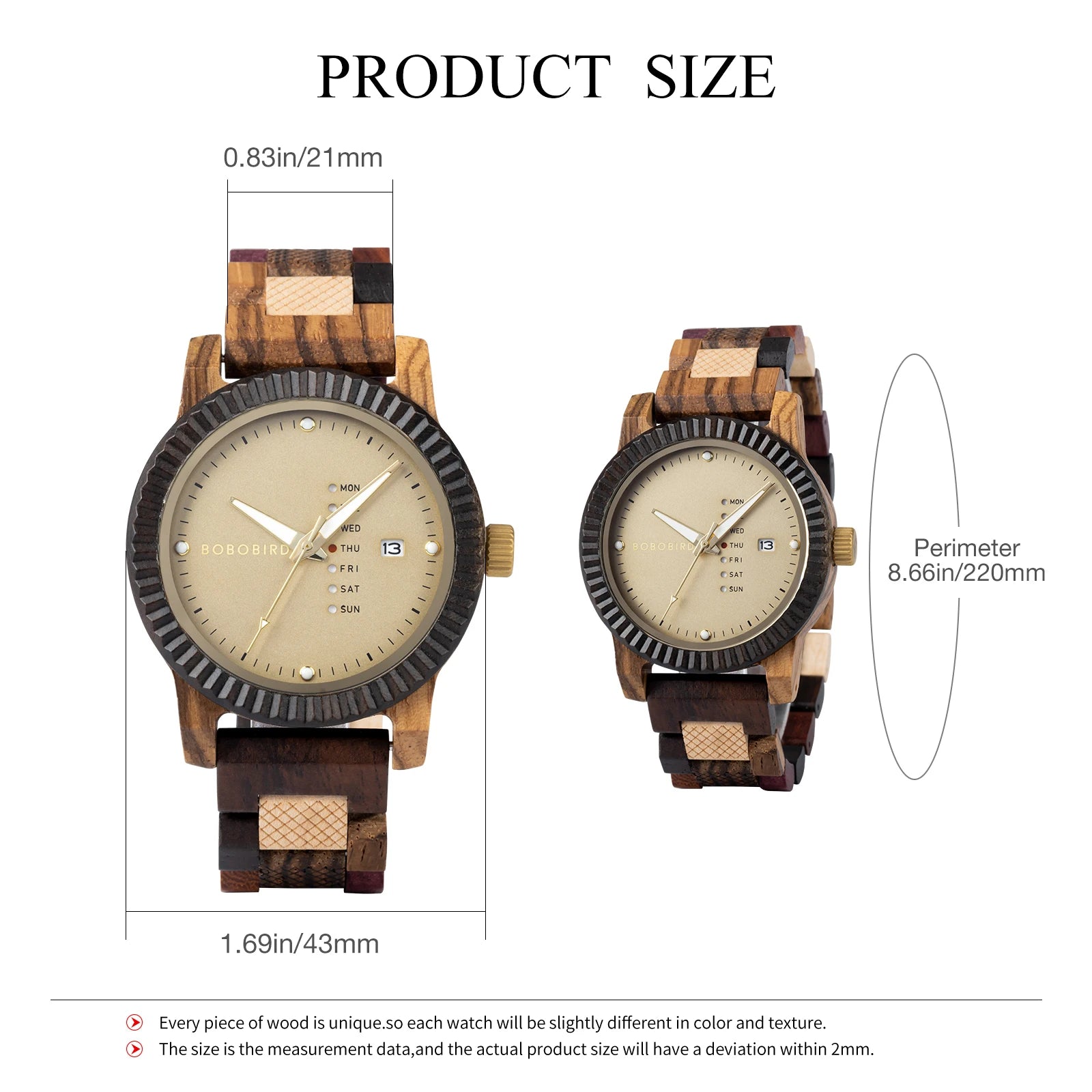 Bobobird men’s wristwatch japanese quartz movement wooden watch fashion business engraved chronograph calendar great