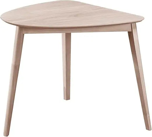 Oscar wood corner table walnut - united states / white ash