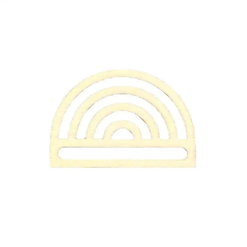 20pcs macrame earring blanks wood findings rainbow unfinished earrings pendants for women diy craft jewelry making