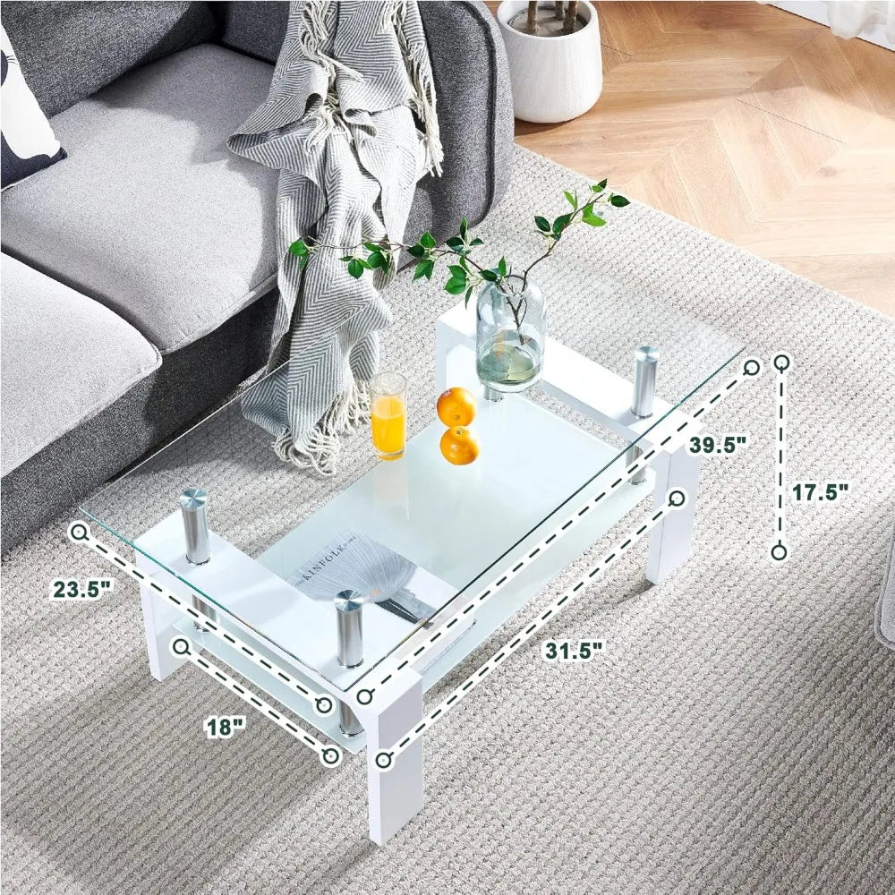 39.5 * 23.5 17.5 living room rectangle coffee table tea suitable for waiting side w/wooden leg