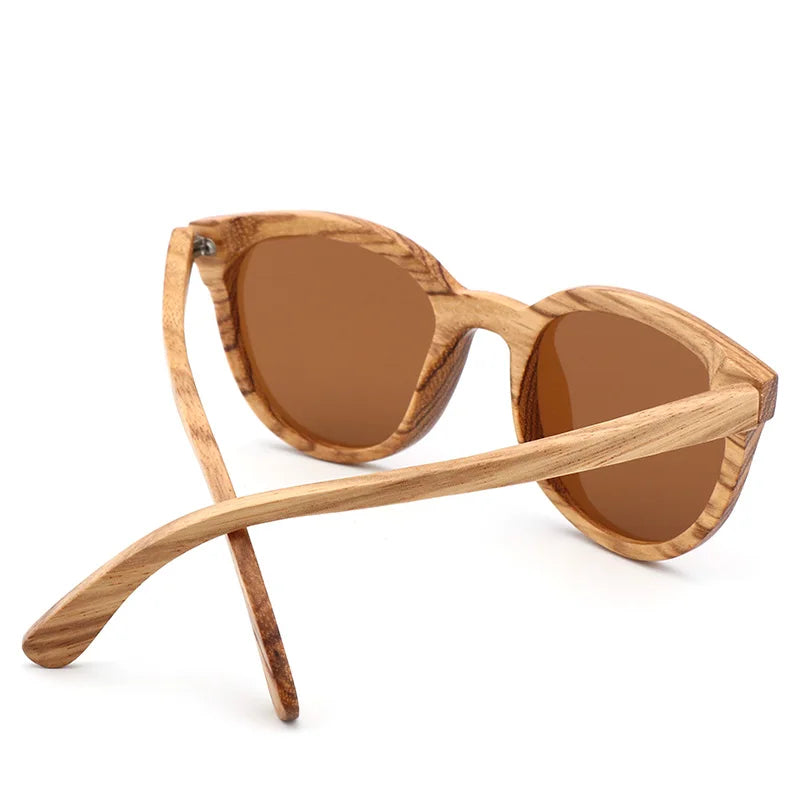 One piece lens wooden sunglasses spain customer