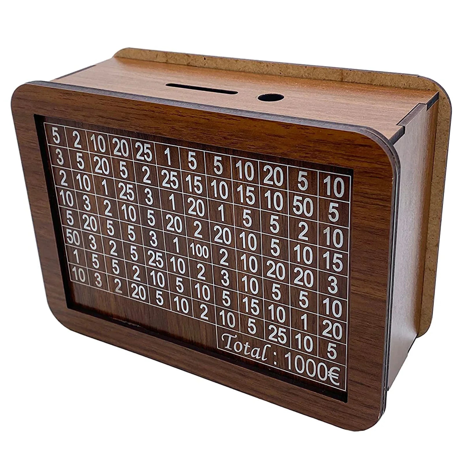 Wooden home decoration countertop piggy bank handcrafted money box savings jar 17x12.5x7cm handmade wood crafts