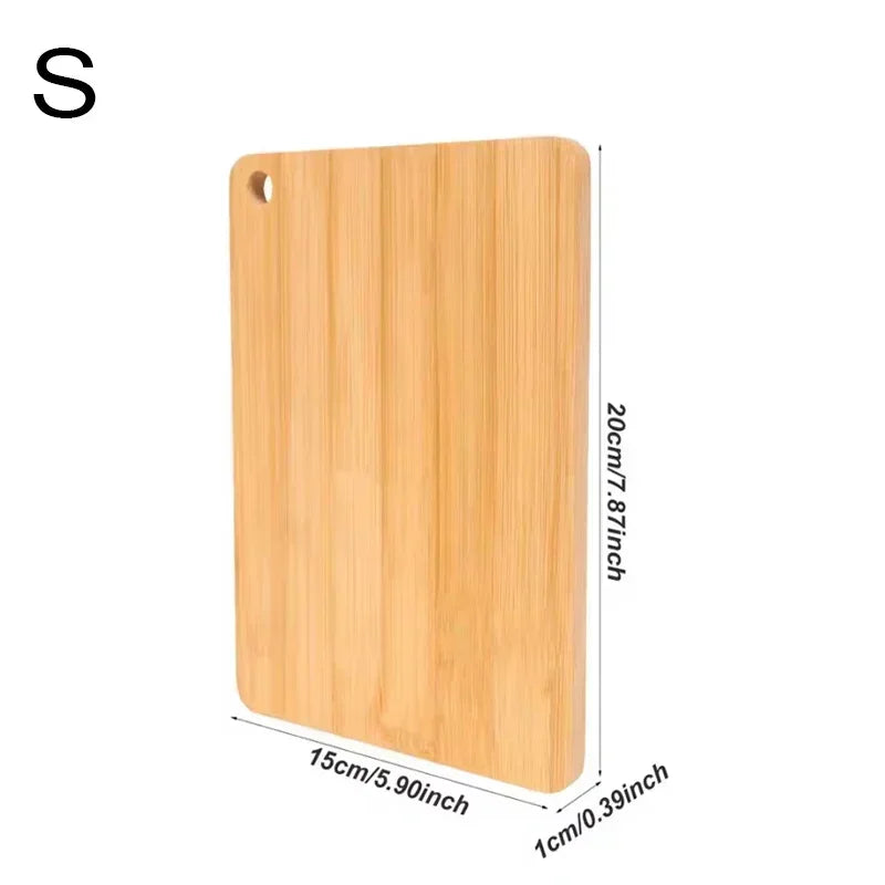 Wxcoo kitchen wooden chopping boards double-sided serving board for meat fruit and vegetable cutter solid cutting - s