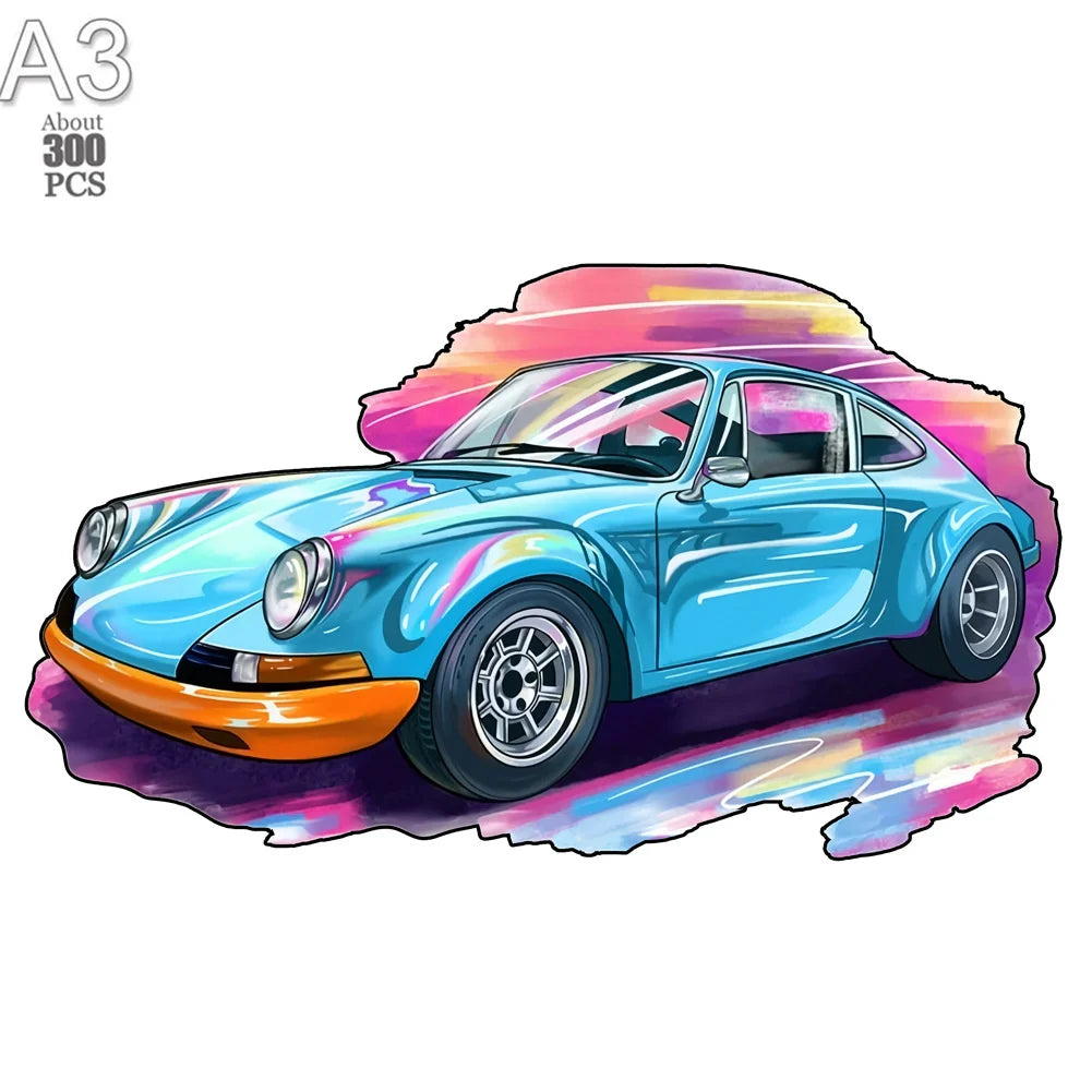 High quality hedgehog jigsaws diy wood jigsaw for kids adult dog wooden animal puzzle brain twister intelligent toys