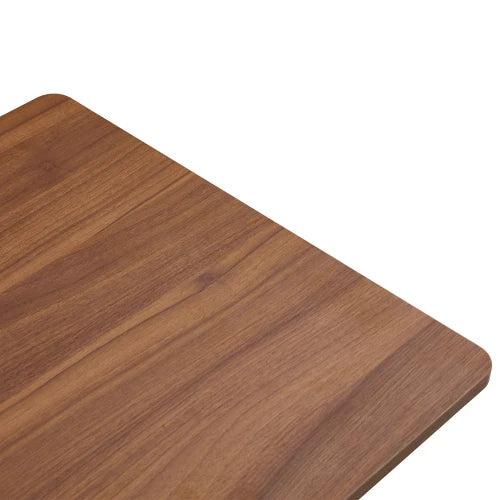 45’’coffee table minimalist walnut wooden center table,modern rectangle living room farmhouse wood cocktail coffee