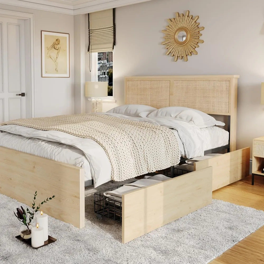 brafab-natural-rattan-queen-bed-frame-with-wooden-headboard-and-4-storage-drawers-boho-cane-bed-metal-platform-bed-with-strong