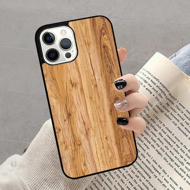 Wood nature pattern phone case for iphone 17 air 16 16e 15 plus apple 13 11 12 14 pro max cover coque fundas shell