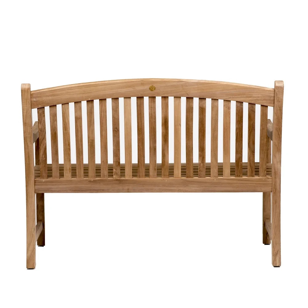 High quality 100% fsc teak wood patio bench outdoor indoor use comfortable durable elegant design lightweight storage