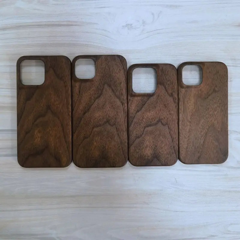For iphone 15 pro walnut cherry wood rosewood bamboo wooden back cover phone case 13 14 max 13mini