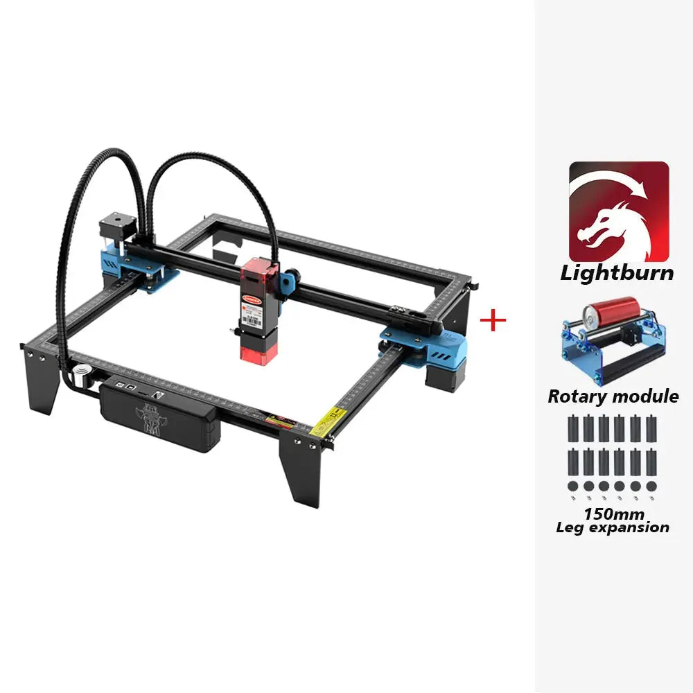 Twotrees tts-10 pro laser engraver tts-55 engraving machine stainless steel logo diy woodwork cutting cnc tools - set 7