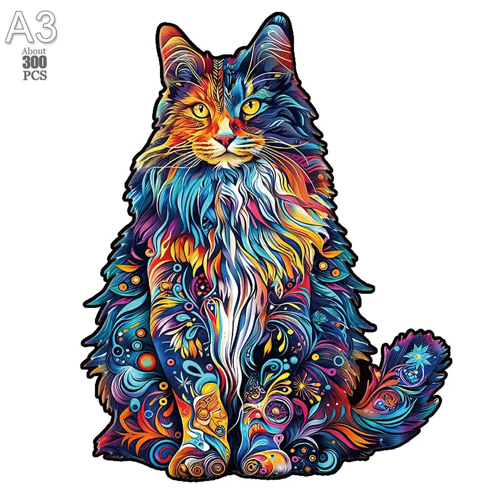 Diy wood jigsaw for kids adult dog elephant wooden animal puzzle high quality panda puzzles brain twister toys