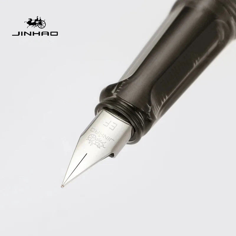 Jinhao 58 wood fountain pen high quality colors student f ef nib ink calligraphy stationery school office supplies