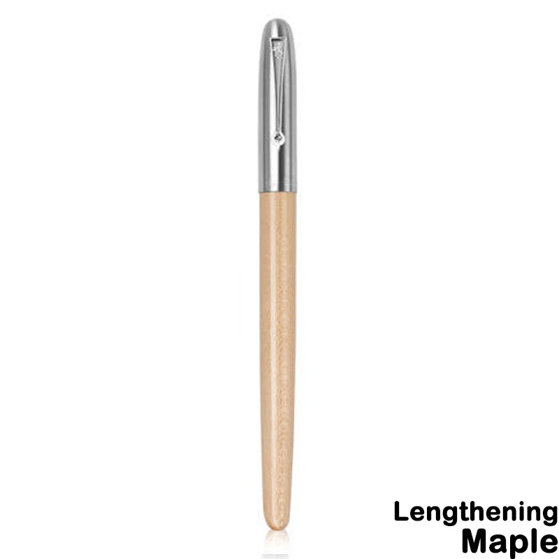 Jinhao 51a fountain pen wooded 0.38mm f nib ink pens for writing finance school office supplies stationery pk 9019 9013