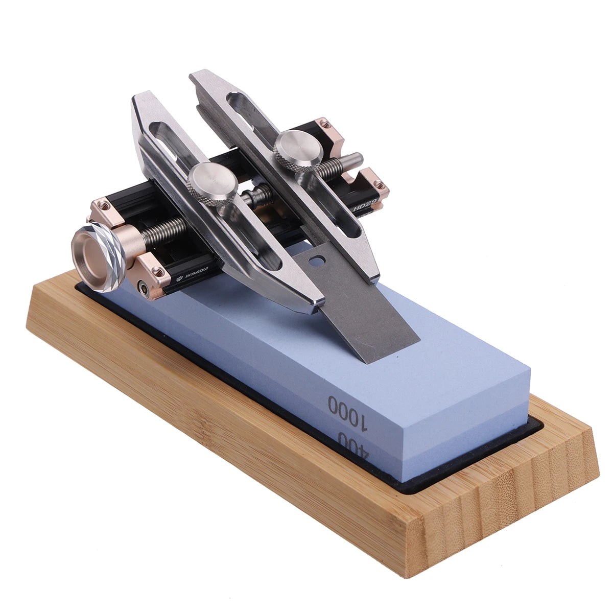 Hongdui hd29 honing guide woodworking sharpening system chisel kit fits planer blades 0-70 mm clamp range
