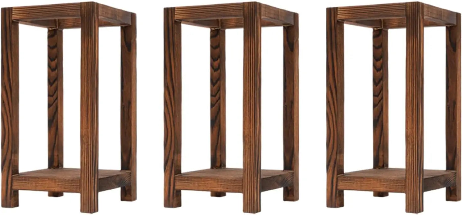 12 pcs wooden wedding lantern centerpiece candle holders 10.6’’ rustic centerpieces for table decor - united states