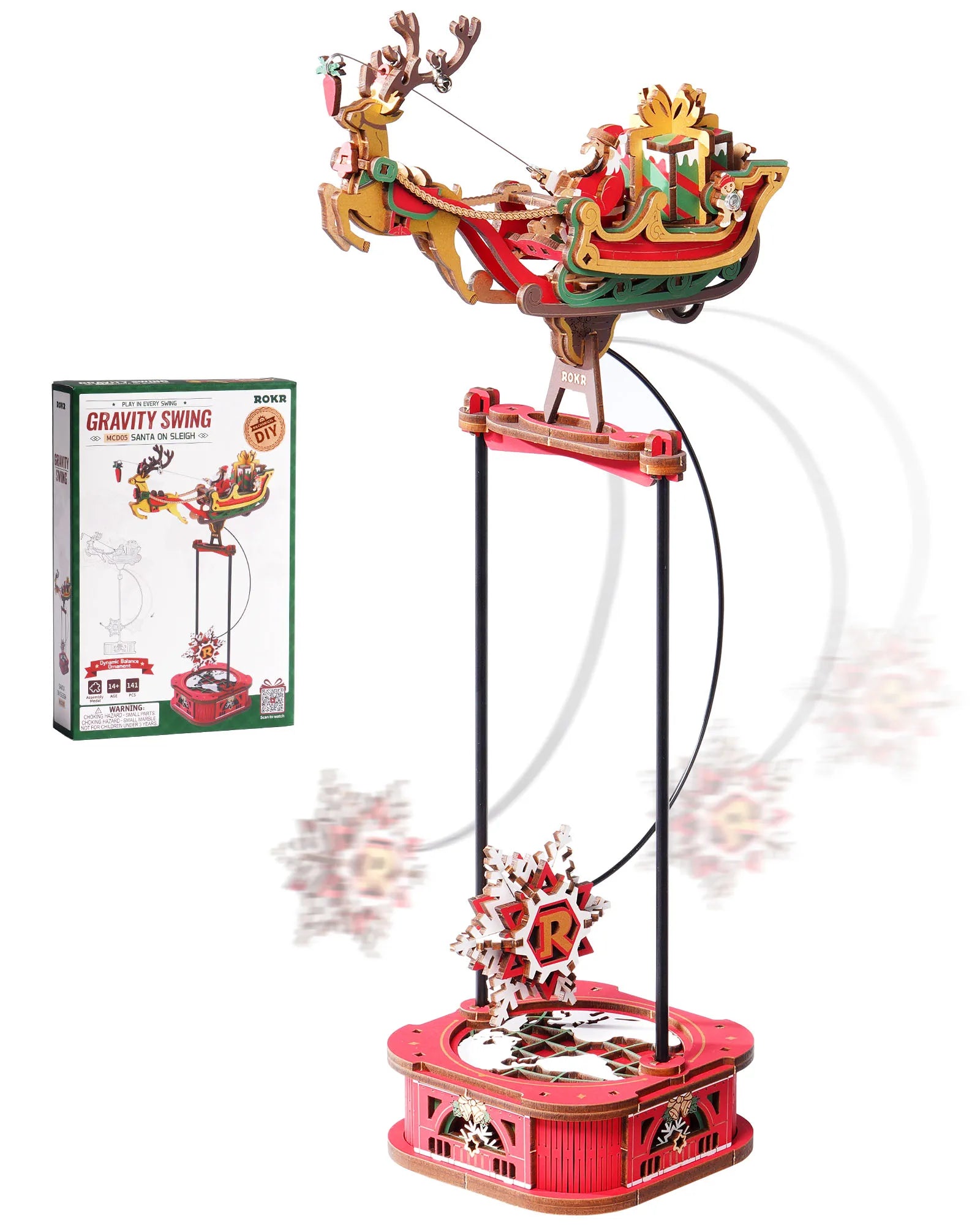 rokr-santa-on-sleigh-gravity-pendulum-3d-wooden-puzzle-perpetual-motion-toy-swinging-desk-decor-unique-christmas-gift-for-men