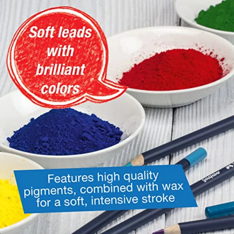 Goldfaber color pencils tin set 24ct. - united states - pencil