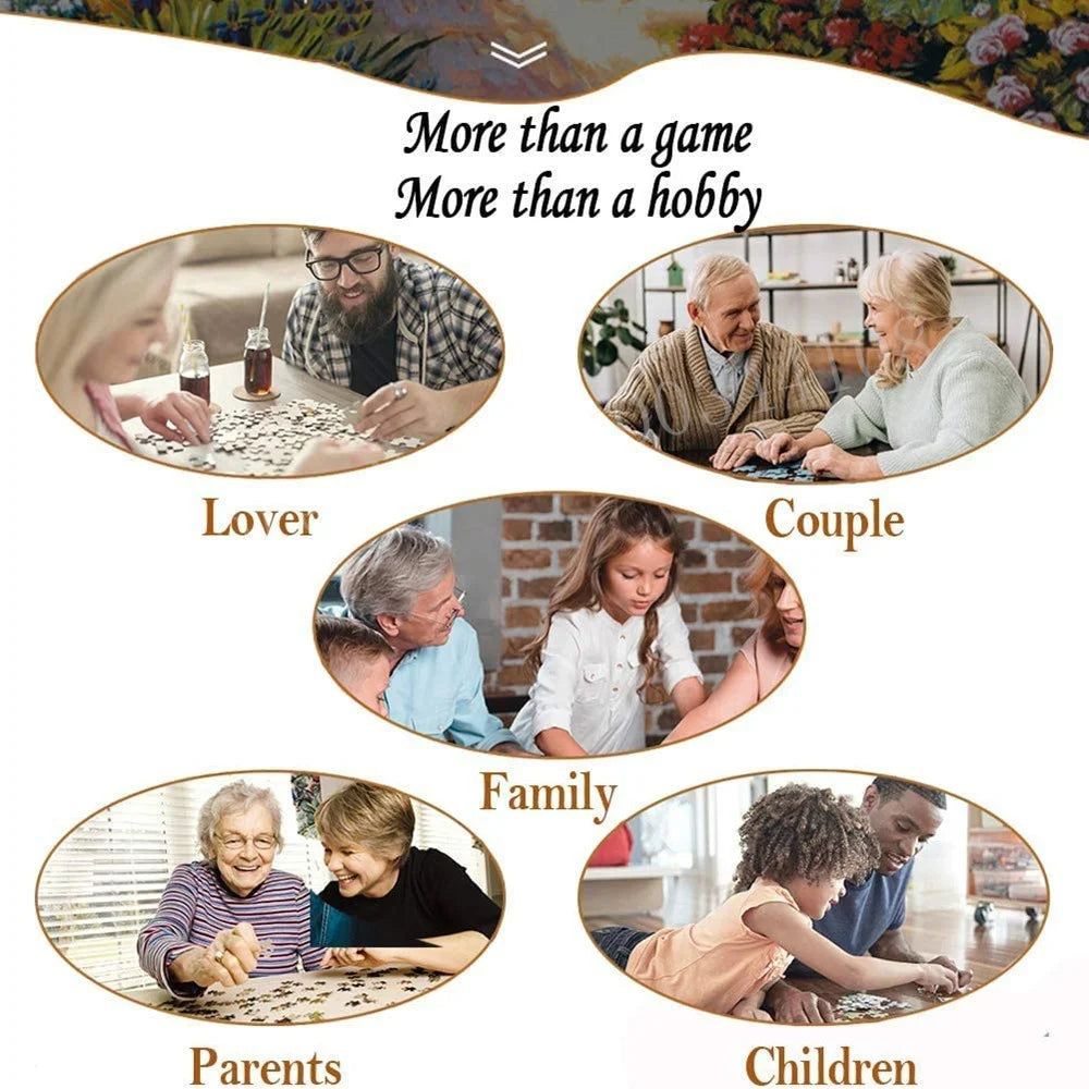 Photo custom jigsaw puzzle 1000 pieces for adults kids educational toys puzzles board game assembling picture