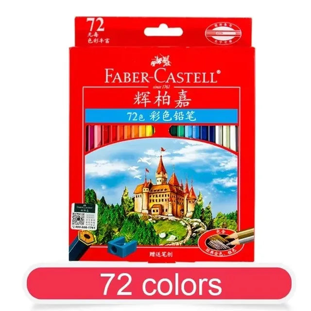 Faber-castell colored pencils set 36/48/72 colors oily professional hand-painted sketch painting art supplies